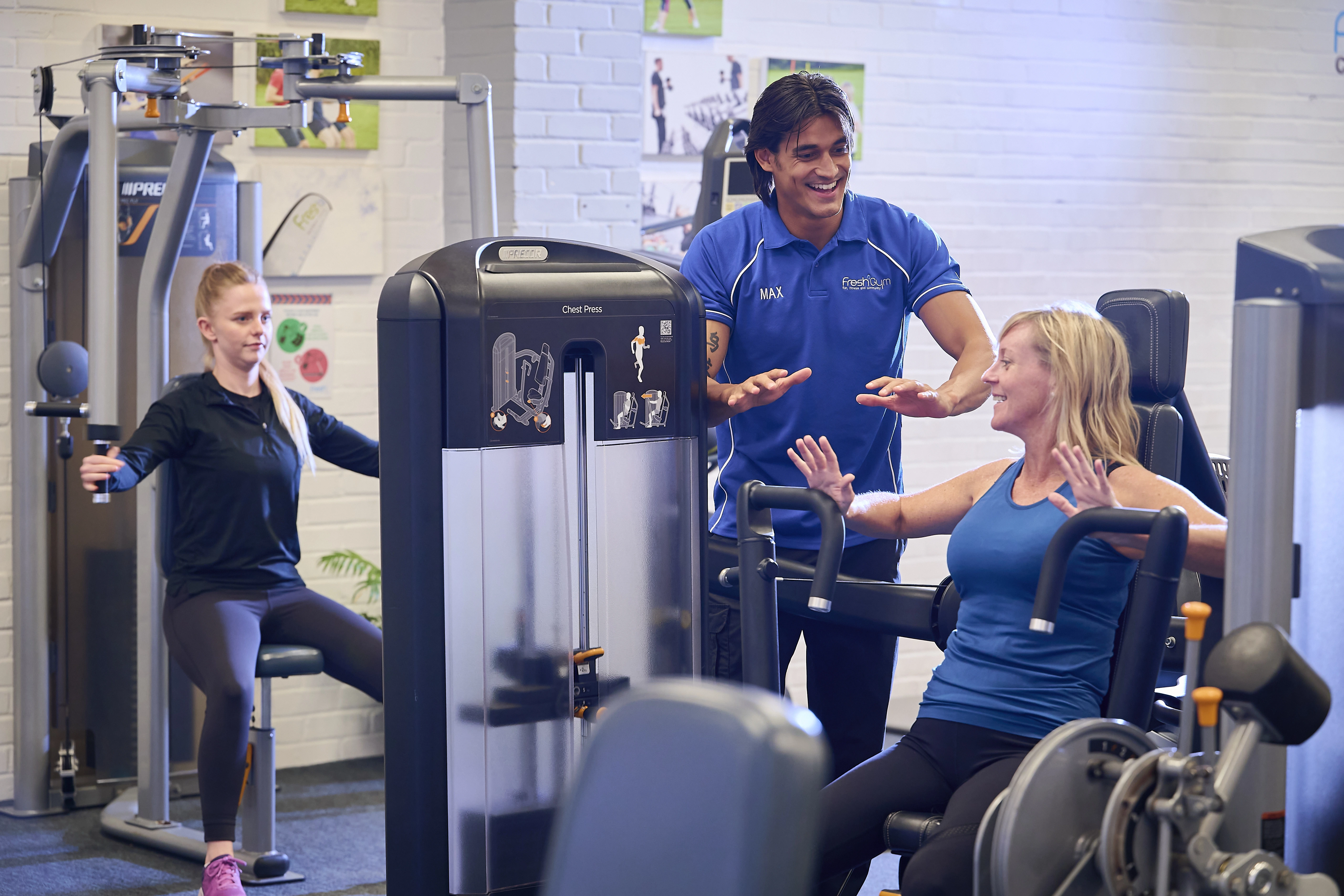Personalised training plan at Fresh Gym